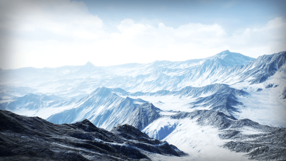 Красивые горы на рабочий стол 1366х768