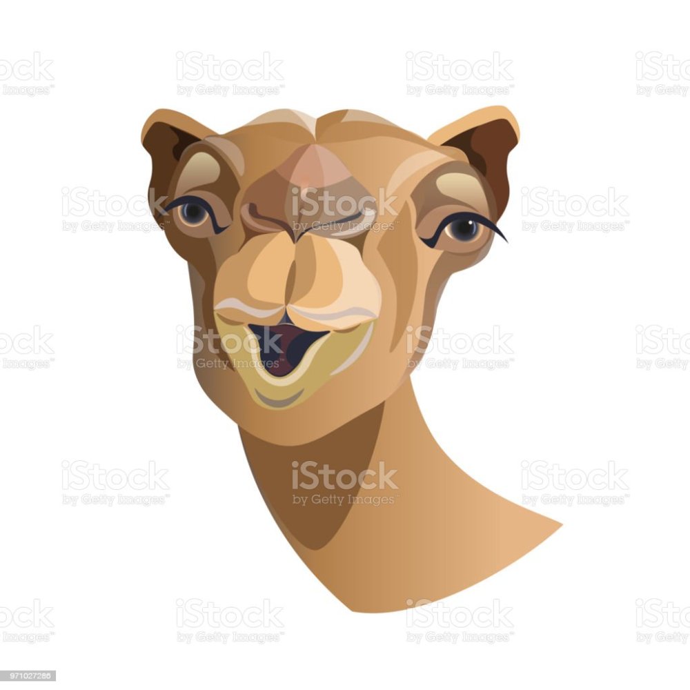 Маска верблюда для детей