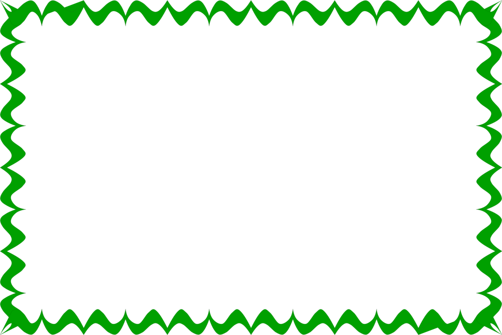 Рамка зеленая