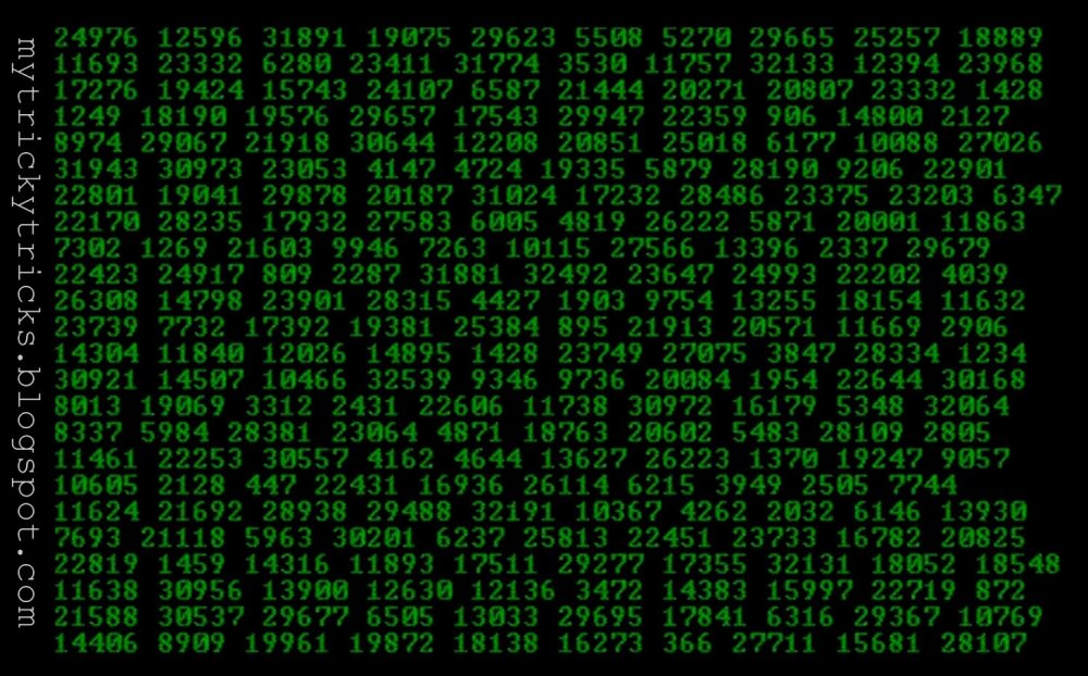 Экран хакера