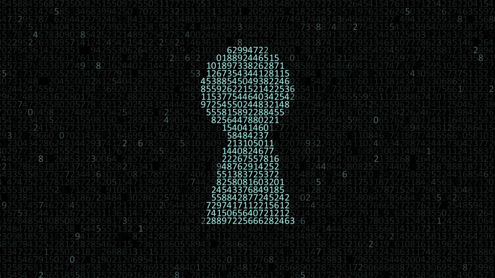 Матрица 101011010010101001010 синяя