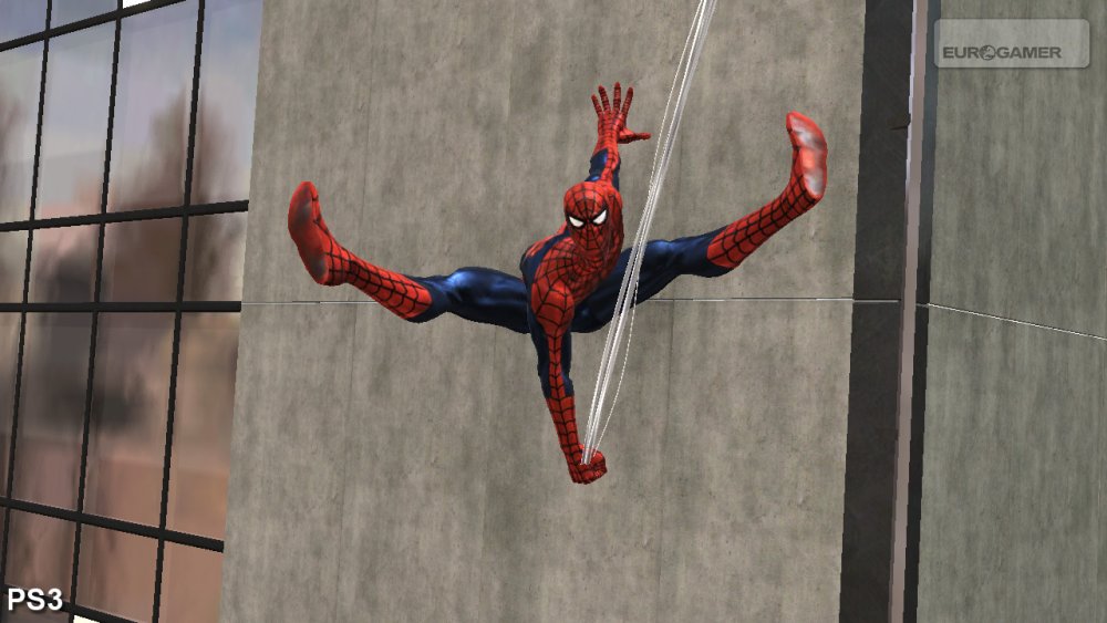 Спайдермен летает