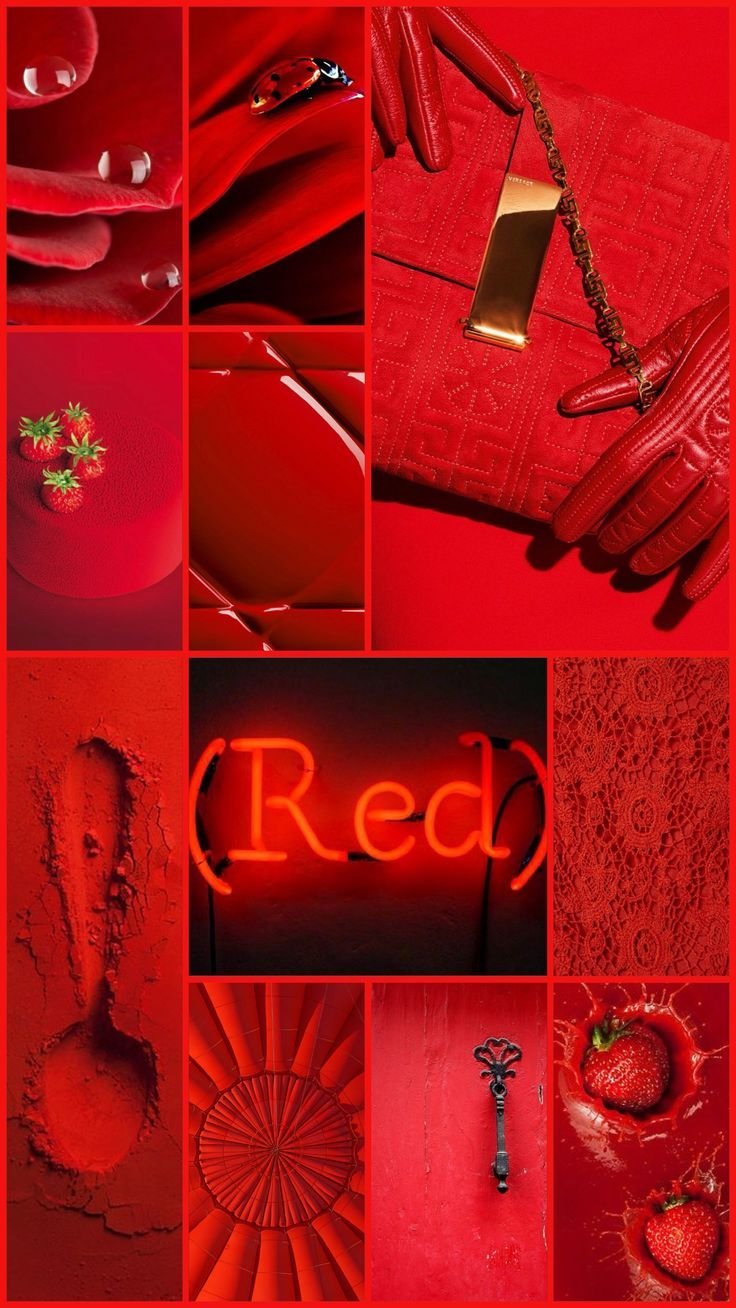 Вещи красного цвета