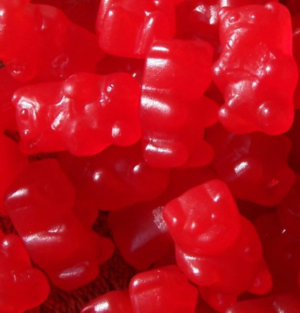 Красные мармеладки