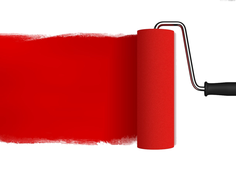 Валик красный