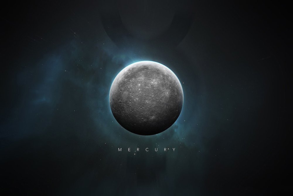 Меркурий Планета арт