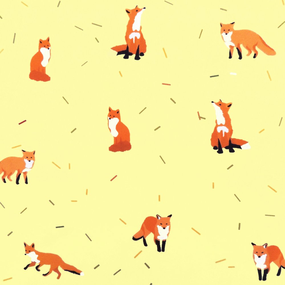 Принт лисички