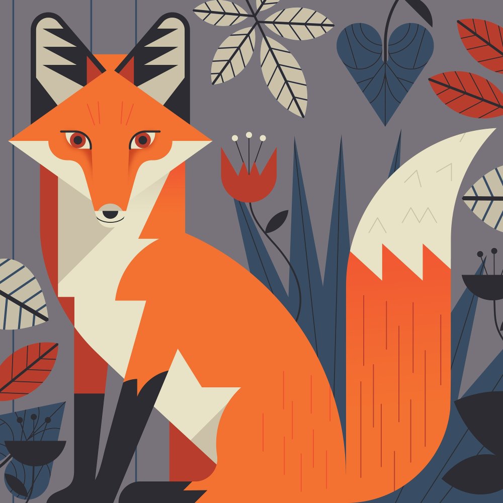 Стилизованные звери