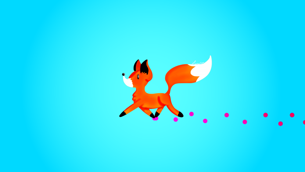 Обои на рабочий стол лиса