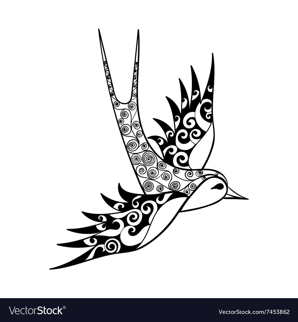 Мехенди Ласточка