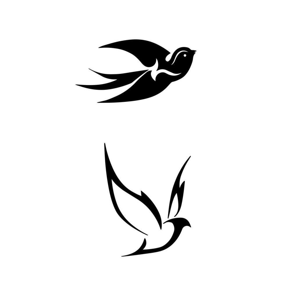 Ласточка стилизация