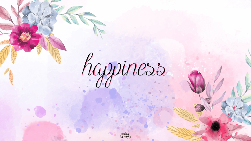 Акварельный весенний фон