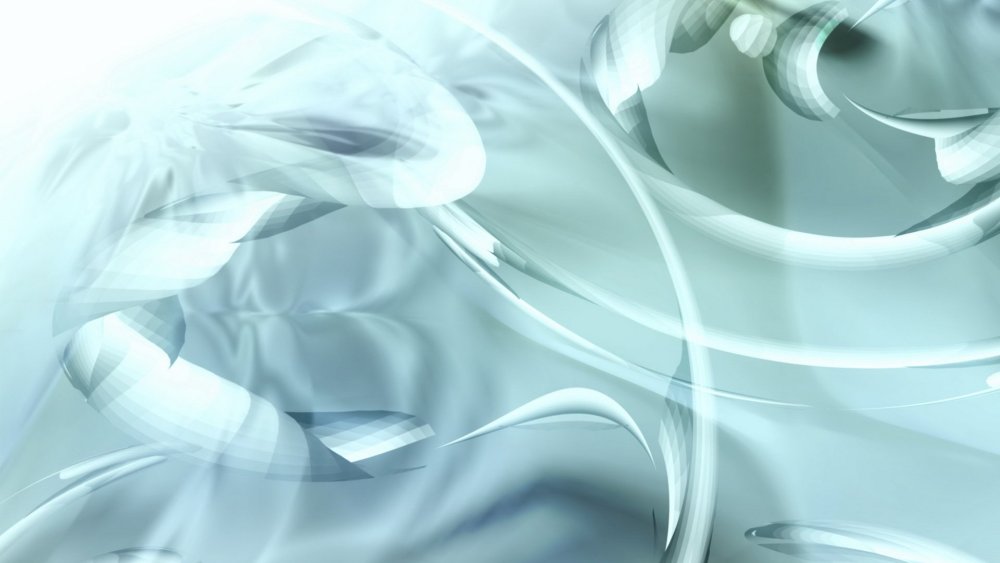 Абстракция на белом фоне