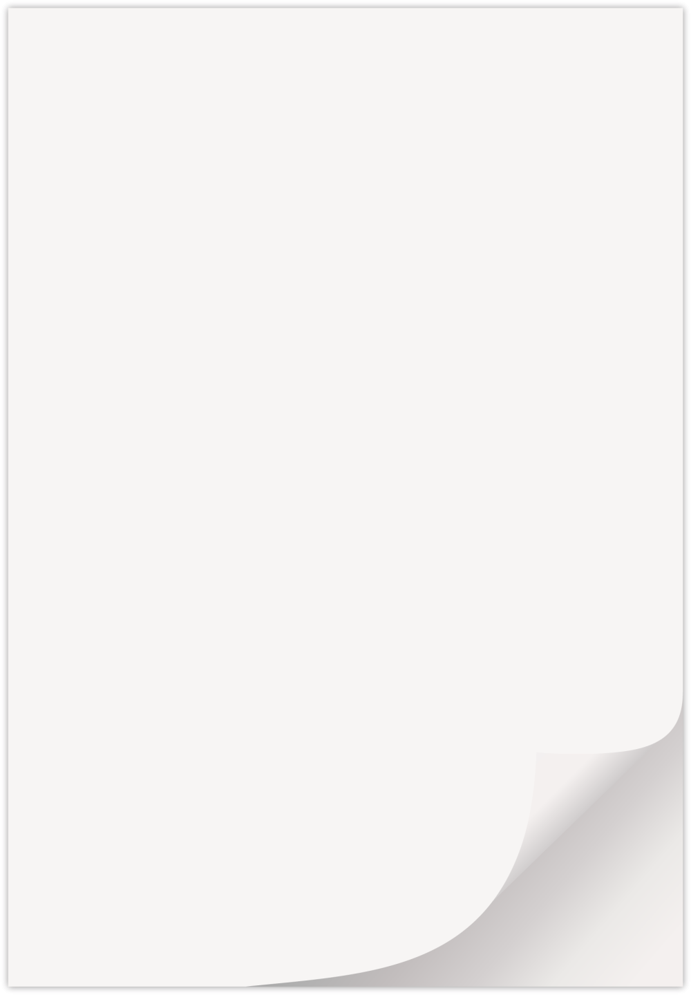 Белый лист а4