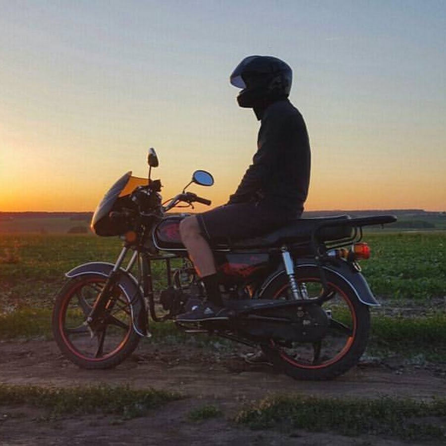 Мопед Альфа покатушки