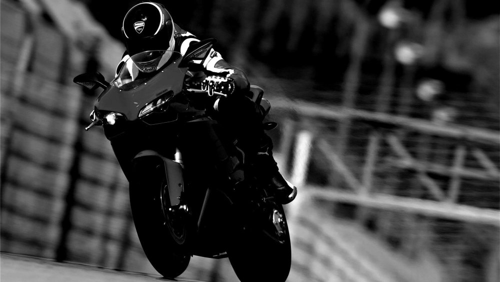 Мотоциклист на аву