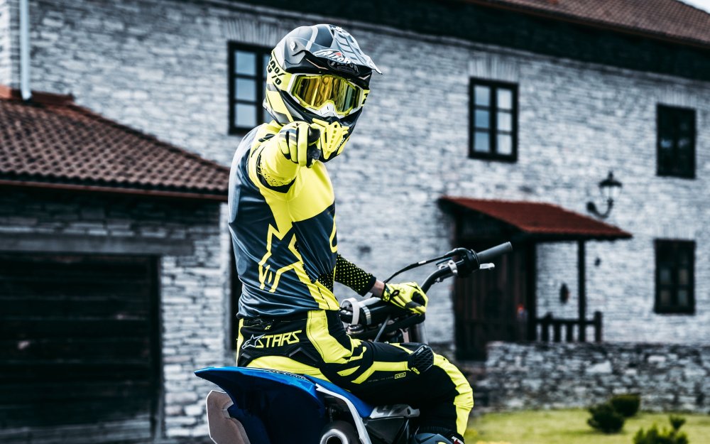 Kawasaki KLX стант