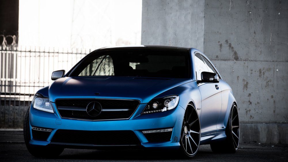 Mercedes Benz CLS 63 AMG Blue