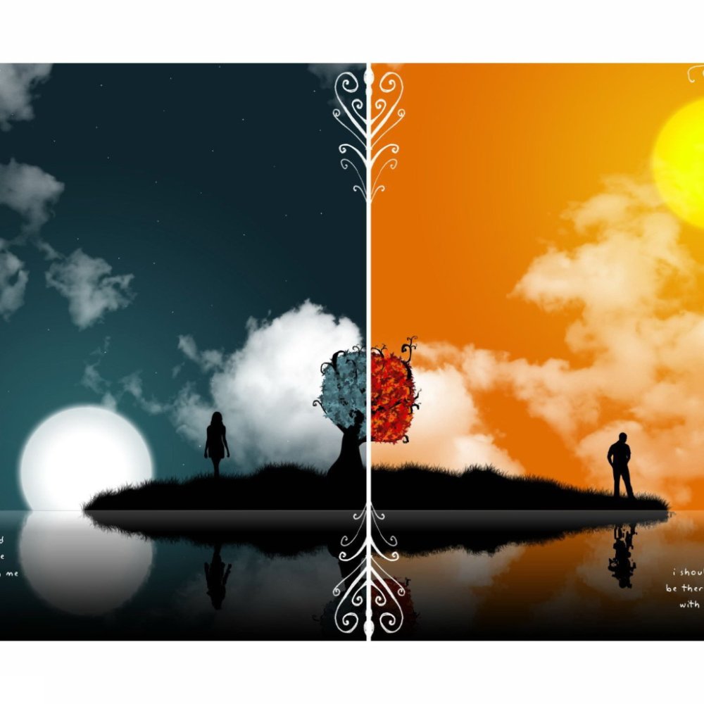 День ночь противоположности