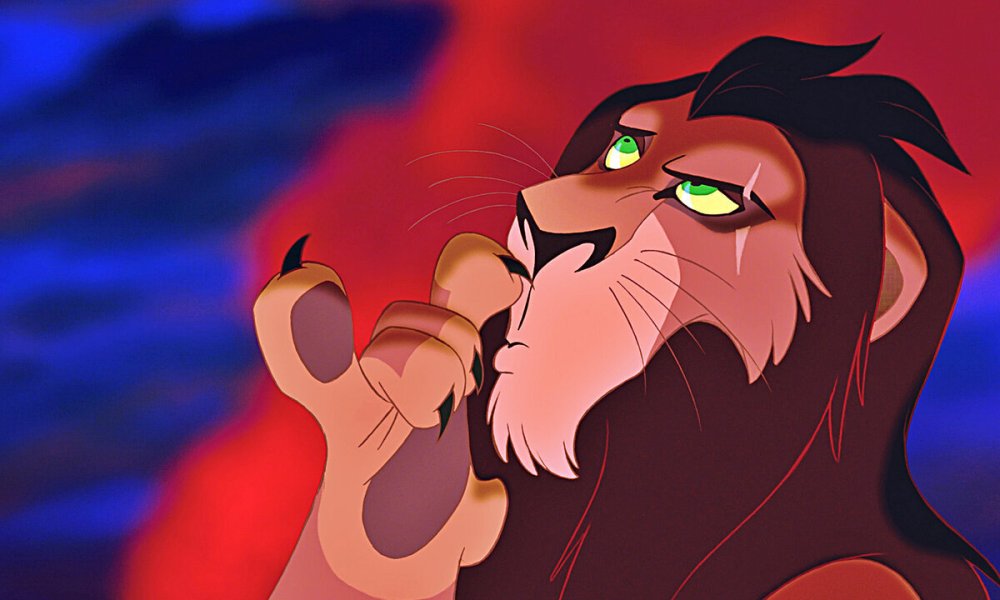 Король Лев 1994 шрам