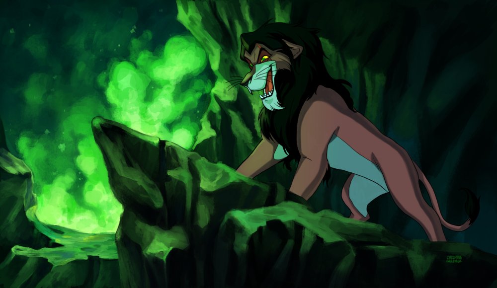 Король Лев шрам Король