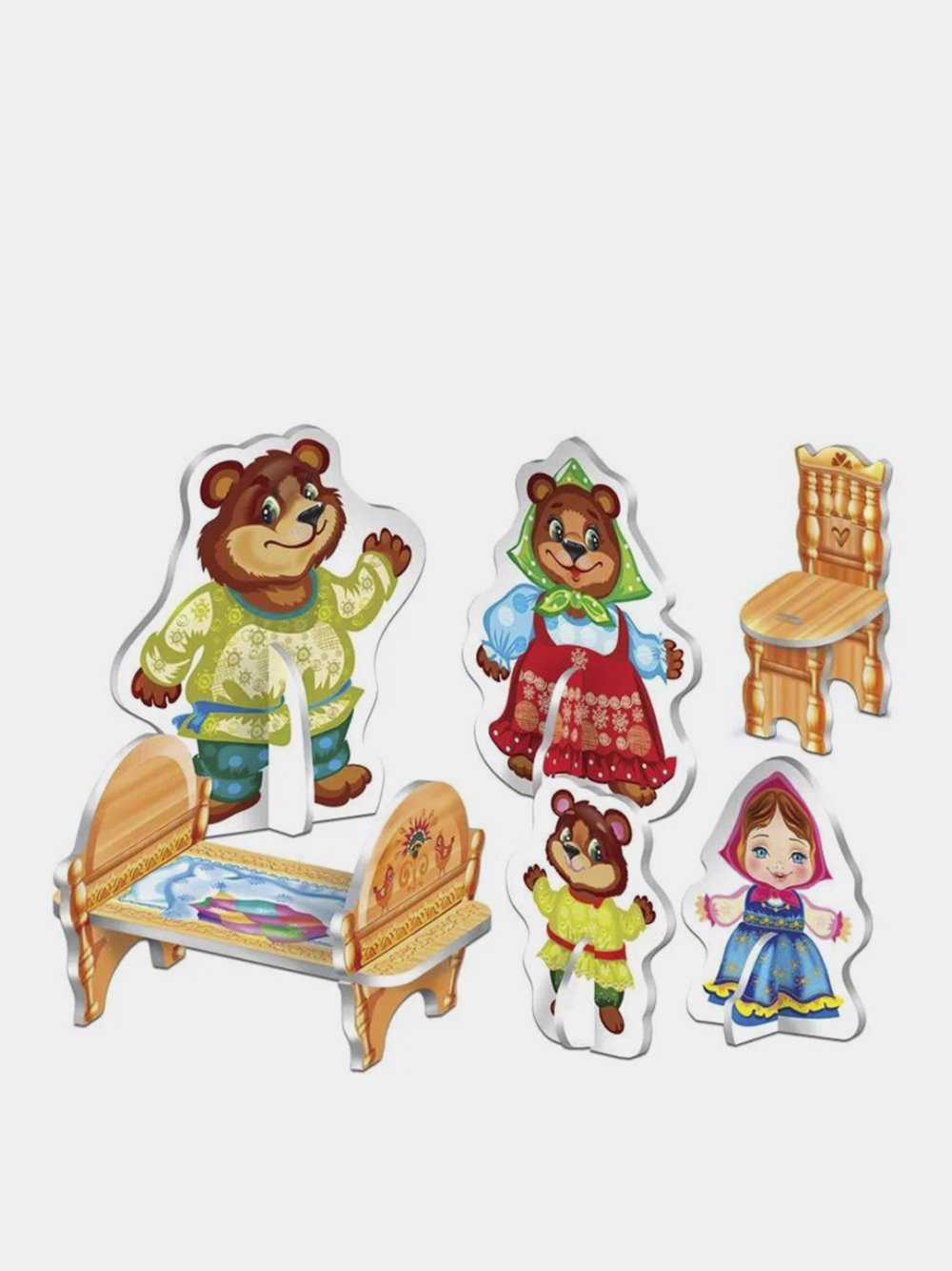 Vladi Toys магнитный театр три медведя