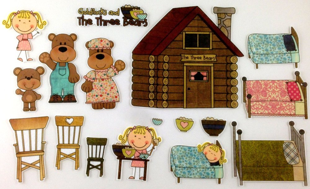 Пазл "Маша и три медведя"