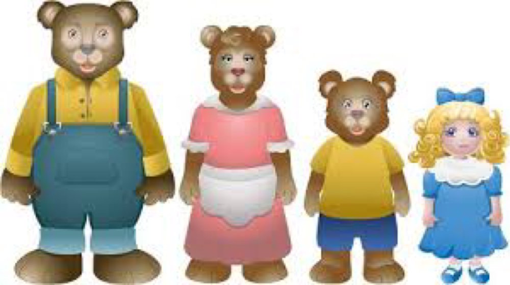 Три медведя Goldilocks and the three Bears