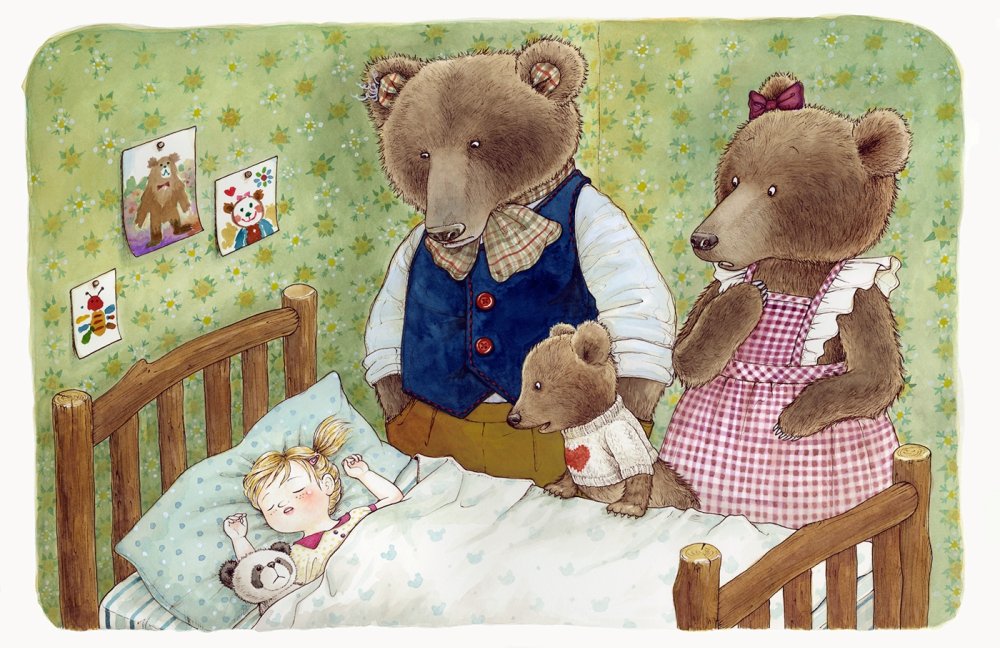 Три медведя на липучках