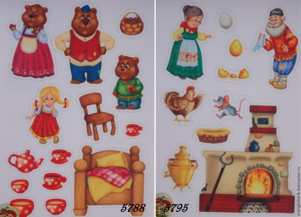 Десятое королевство театр настольный кукольный Машенька и медведь