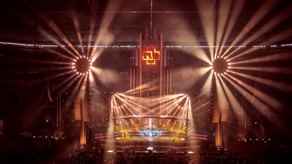 Сцена Rammstein 2010