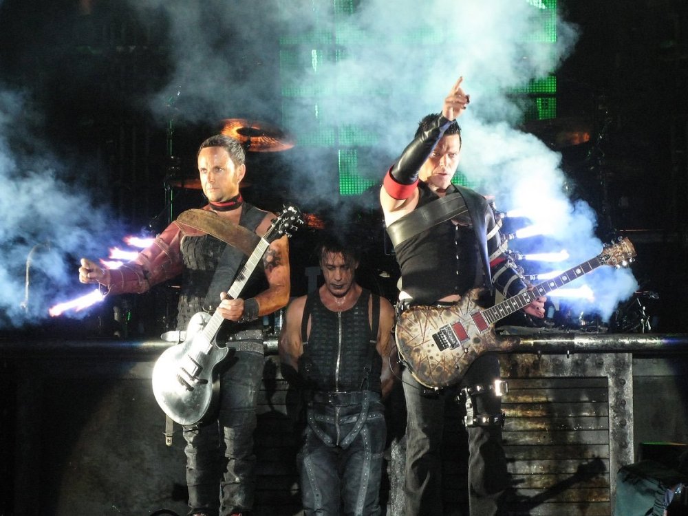 Rammstein Тилль Линдеманн 1998