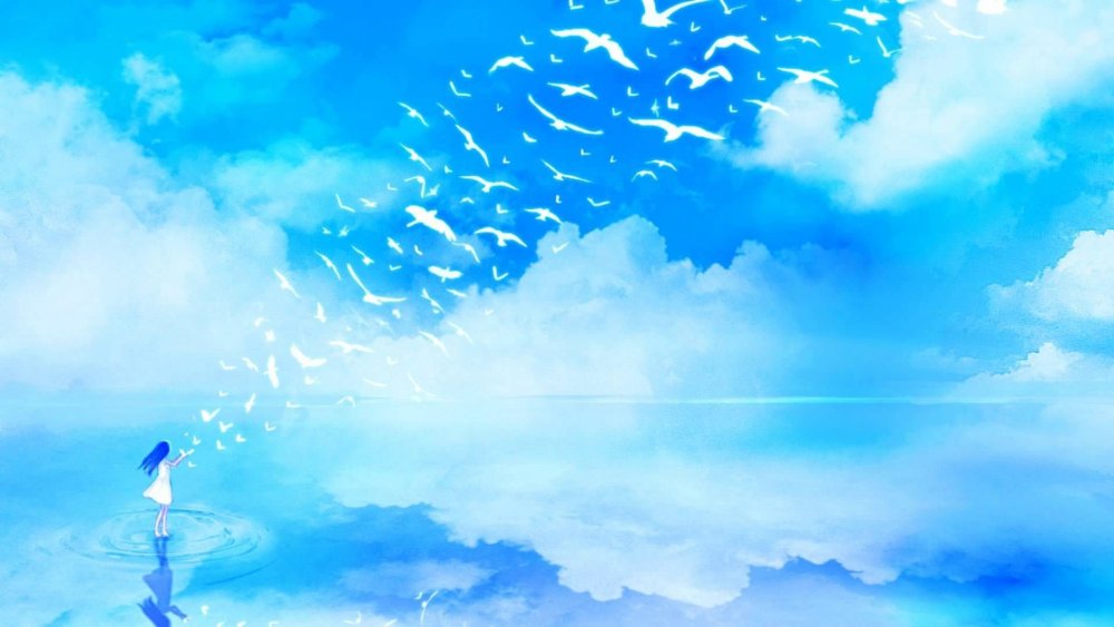 Обои облака