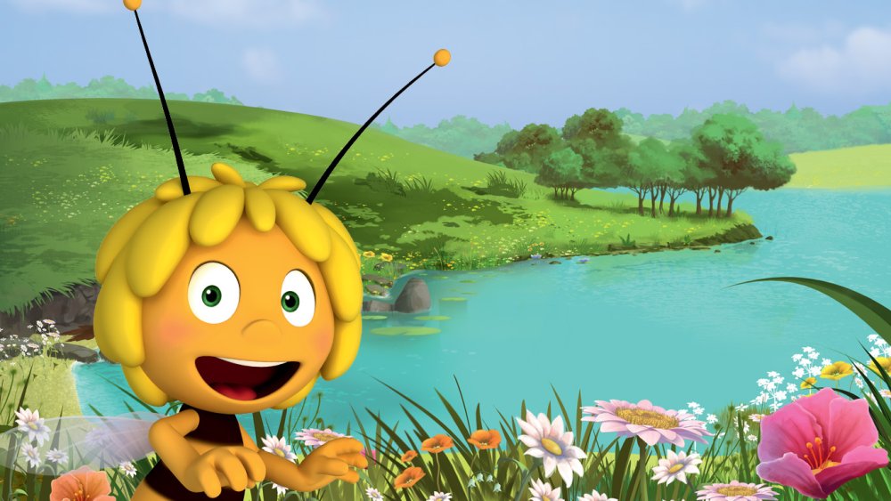 Цветы из мультика Пчелка Майя