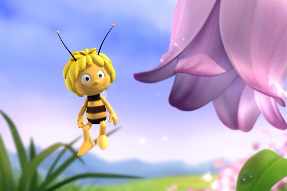 Пчелка Майя из цветов