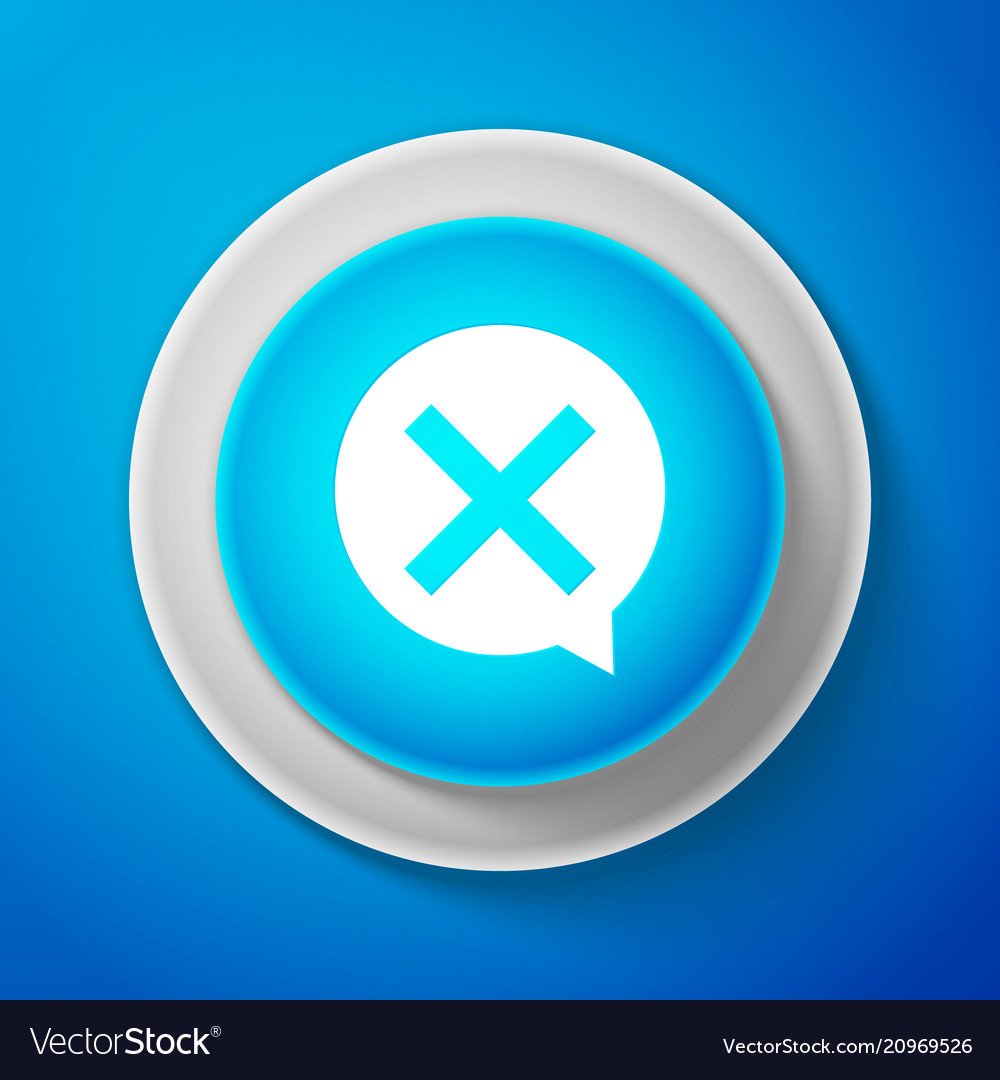 Синий крестик в круге