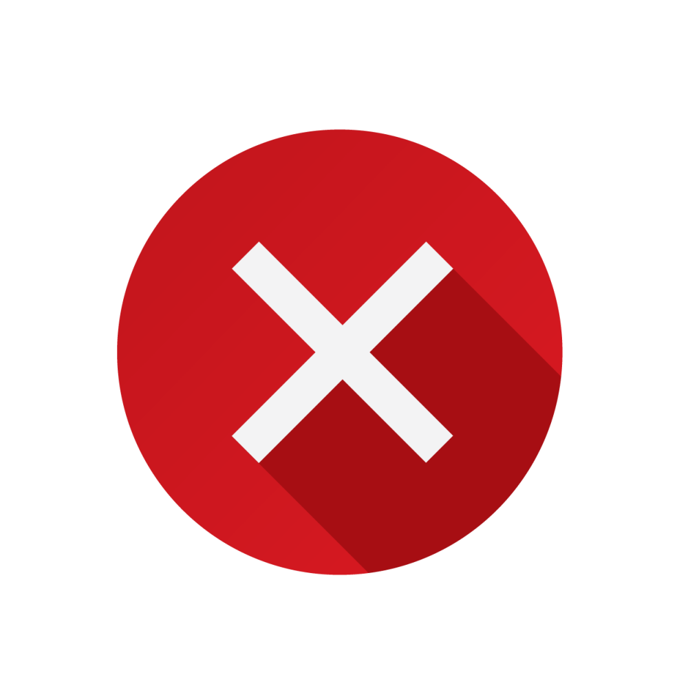 Ошибка иконка