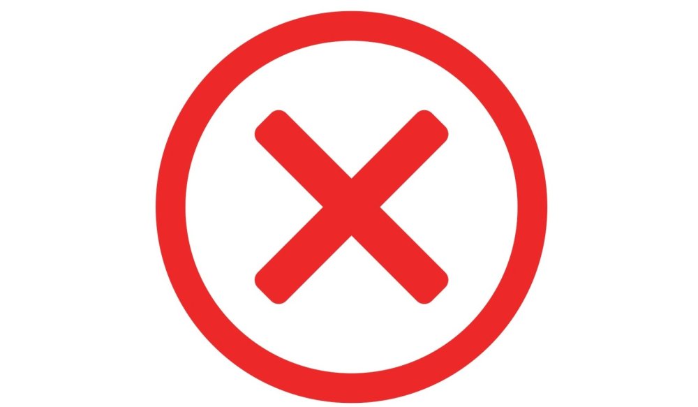 Знак ошибки