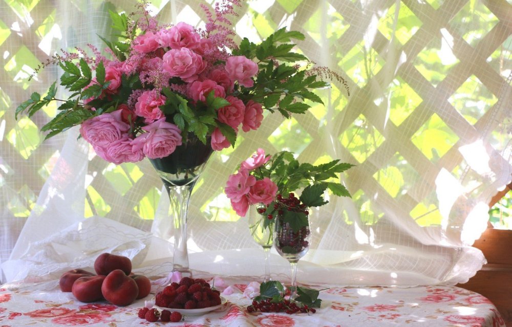 Нежные летние натюрморты