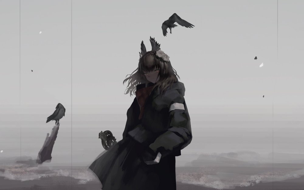 Аниме ворон