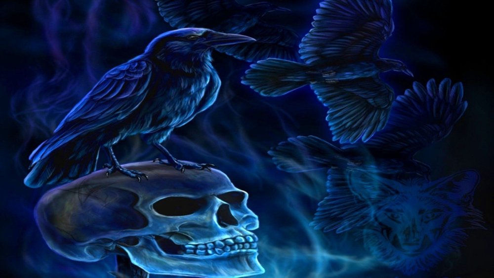 Картинки на рабочий стол черепа