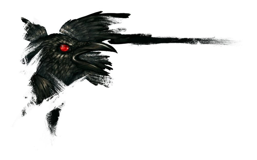Ворон арт