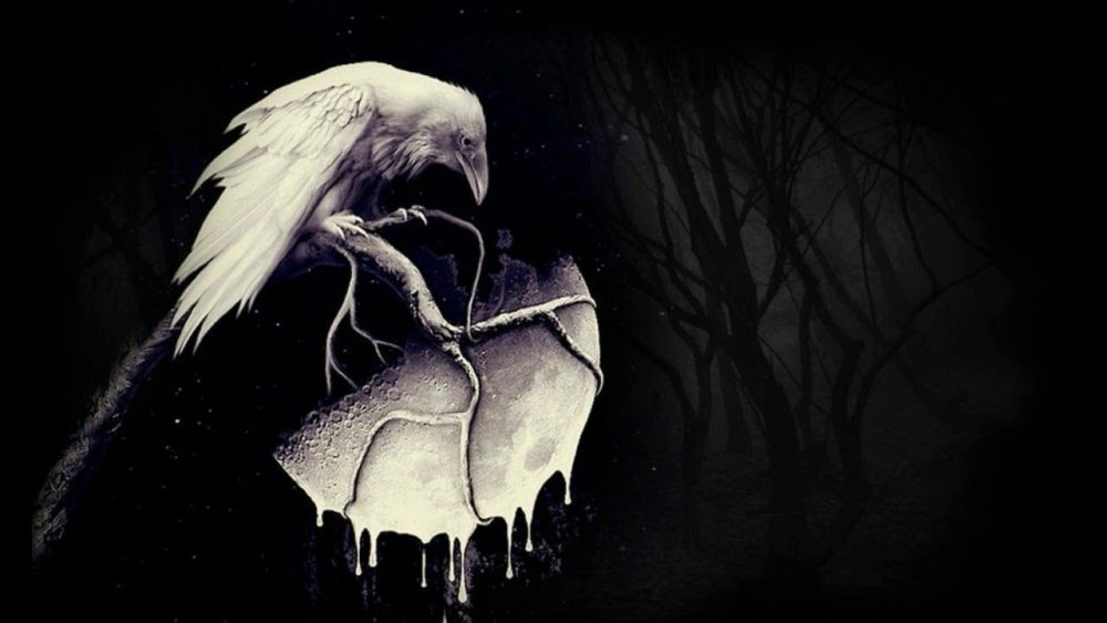 Ворон нападает арт