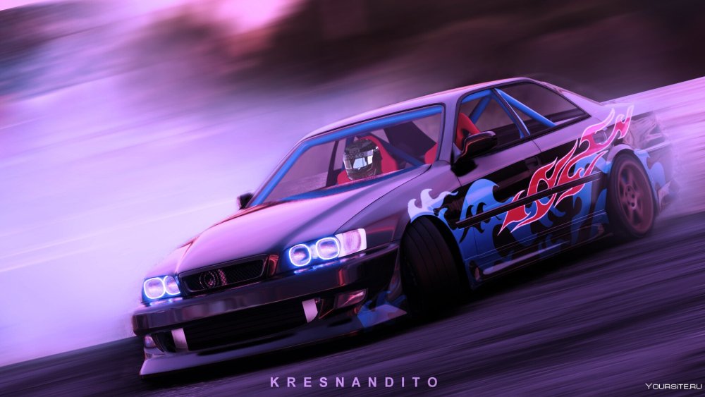 Toyota Chaser jzx100 дрифт