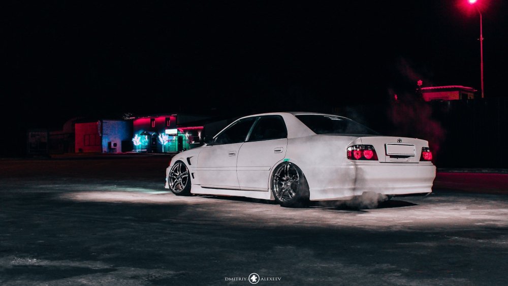 Toyota Chaser jzx100 ночью