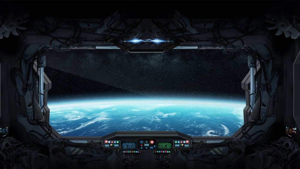 Экран космического корабля
