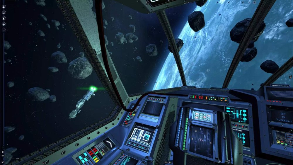 Шаттл Валькирия кабина