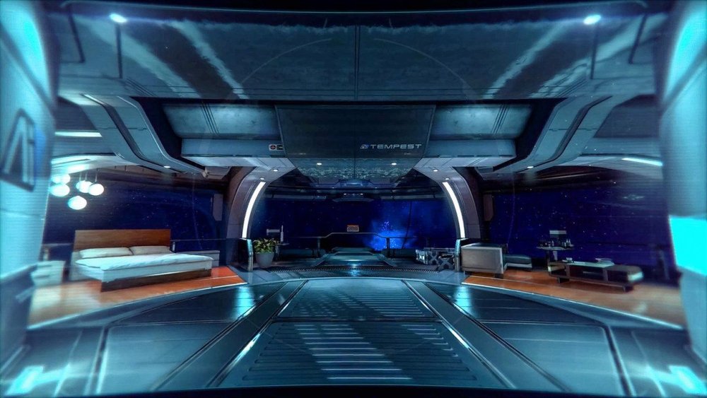 Буря каюта Mass Effect Andromeda