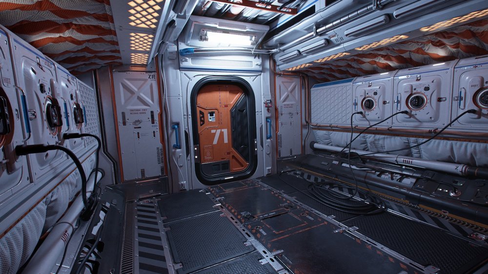 Отсек космического корабля