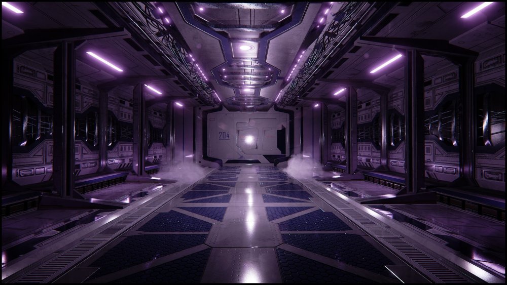 Фон амонг АС коридор